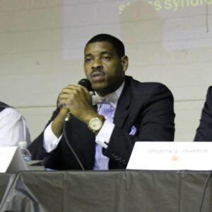 Student Minister Keith Muhammad, local representative in Chester, Pa