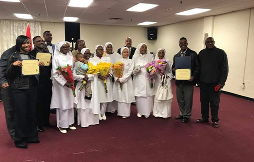 MM102 MGT at ceremony event