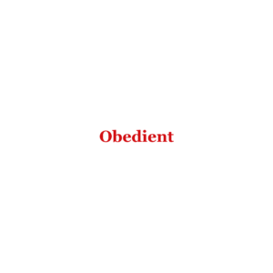 Obedient, an attribute of an FOI